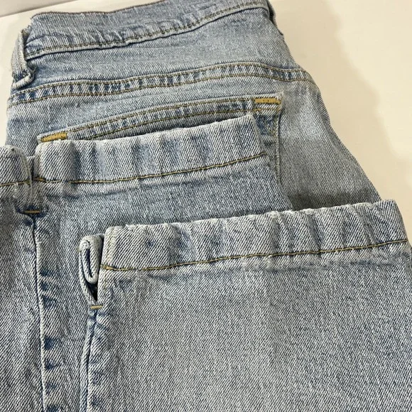 Women's LEVI STRAUSS Stretch Denim Pants Capris Size Misses 10 - Picture 12 of 13